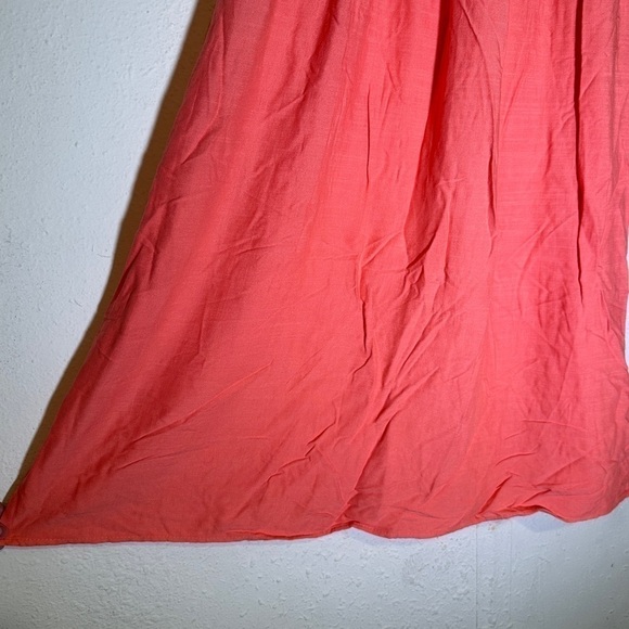 Wild Fable Smocked V-Neck Sleeveless Midi Dress Size Medium Women - Picture 5 of 13